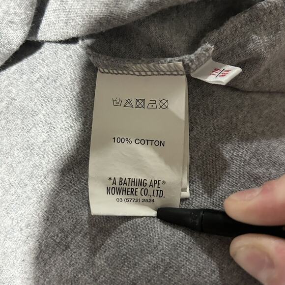 Aape By A Bathing Ape Camo Logo Shirt - Picture 6 of 8